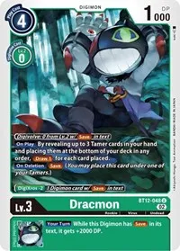 Dracmon (Across Time) — Digimon Card Game Card Value