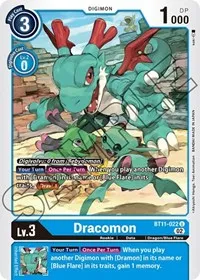 Dracomon (Dimensional Phase) — Digimon Card Game Card Value
