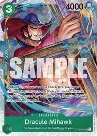 Dracule Mihawk (Starter Deck 12: Zoro and Sanji)