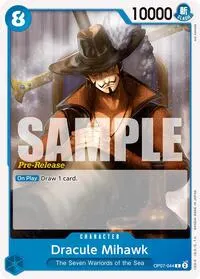 Dracule Mihawk (500 Years in the Future Pre-Release Cards)