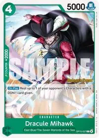 Dracule Mihawk (Adventure on Kami's Island Release Event Cards)