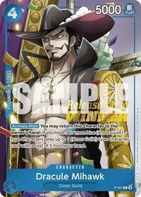 Dracule Mihawk OP11 Release Event Winner (One Piece Promotion Cards)