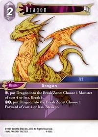 Dragon (Opus IV) — Final Fantasy TCG Card Value