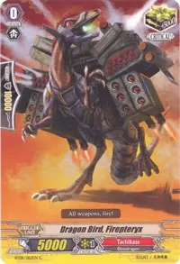 Dragon Bird Firepteryx (BT08: Blue Storm Armada)