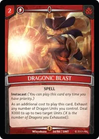Dragonic Blast (Intro Decks - 2019)