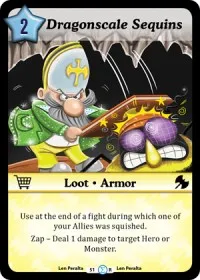 Dragonscale Sequins (Fashion Furious) — Munchkin CCG Card Value