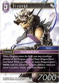 Dragoon (Opus XII) — Final Fantasy TCG Card Value