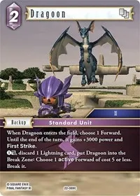 Dragoon (Hidden Hope) — Final Fantasy TCG Card Value