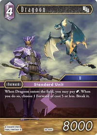 Dragoon (Dreamlike Oceans) — Final Fantasy TCG Card Value