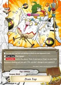 Drain Trap (S-UB02: Miracle Fighters ~Miko & Mel~)