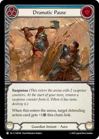 Dramatic Pause Blue (Super Slam) — Flesh & Blood TCG Card Value