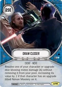 Draw Closer (Spark of Hope) — Star Wars Destiny Card Value