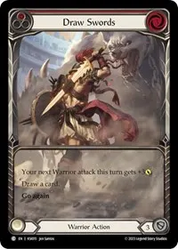 draw swords red (Blitz Deck: Heavy Hitters - Kassai)