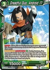 Dreadful Duo Android 17 (Cross Worlds) — Dragon Ball Super CCG Card Value