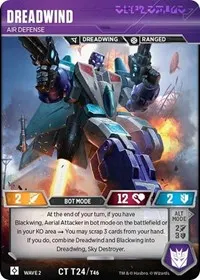 Dreadwind Air Defense (Rise of the Combiners)
