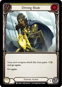 Driving Blade (Classic Battles: Rhinar vs Dorinthea)