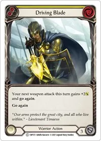Driving Blade Yellow (History Pack Vol.1)