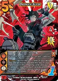 Dropkick Slicer (UniVersus: My Hero Academia: Crimson Rampage)