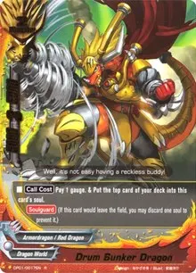 Drum Bunker Dragon (Character Pack Vol.1: Burning Valor)