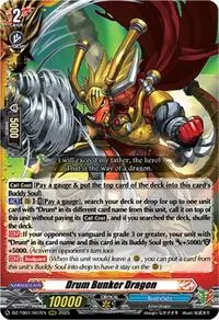 Drum Bunker Dragon (DZ-TB01: Future Card Buddyfight)