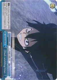 Dual wielding User (Sword Art Online) — Weiss Schwarz Card Value