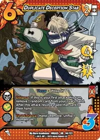 Duplicate Deception Stab (UniVersus: My Hero Academia: Undaunted Raid)