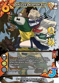 Duplicate Deception Stab XR (UniVersus: My Hero Academia: Undaunted Raid)