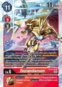 Durandamon (Starter Deck 13: Ragnaloardmon) — Digimon Card Game Card Value