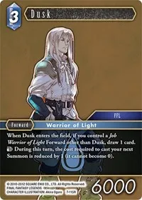 Dusk (Opus VII) — Final Fantasy TCG Card Value