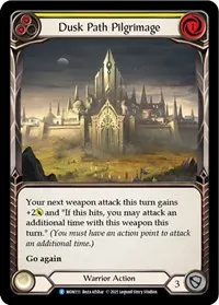 Dusk Path Pilgrimage Yellow (Monarch)