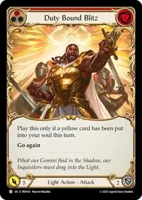 Duty Bound Blitz Red (Compendium of Rathe)