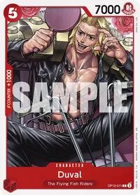 Duval (Legacy of the Master) — One Piece Card Game Card Value