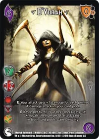 DVorah (Mortal Kombat X) — UniVersus Card Value