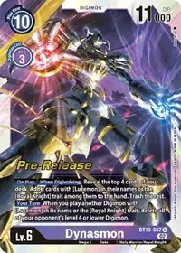 Dynasmon (Versus Royal Knights Pre-Release Cards)