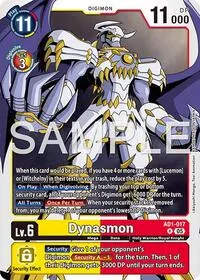 Dynasmon AD1 017 (Advanced Booster Digimon Generation)