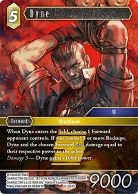 Dyne (Tears of the Planet) — Final Fantasy TCG Card Value