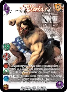 E Honda (Street Fighter CCG)