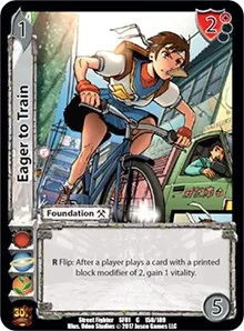 Eager to Train (Street Fighter CCG)