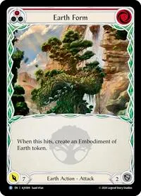 Earth Form Red (Armory Deck: Jarl Vetreidi) — Flesh & Blood TCG Card Value
