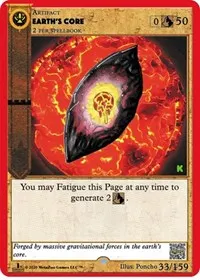 Earths Core (Cryptid Nation: Kickstarter Edition)