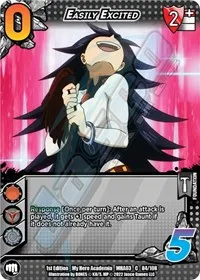 Easily Excited (UniVersus: My Hero Academia: Heroes Clash) — UniVersus Card Value