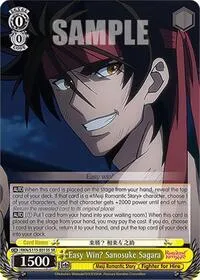 Easy Win Sanosuke Sagara SR (Rurouni Kenshin) — Weiss Schwarz Card Value