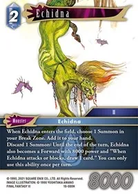 Echidna (Resurgence of Power) — Final Fantasy TCG Card Value