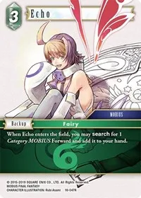 Echo (Opus X) — Final Fantasy TCG Card Value