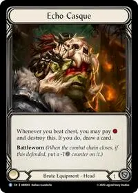 Echo Casque (Armory Deck: Rhinar)