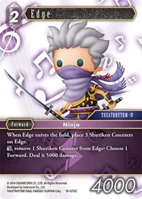 Edge (From Nightmares) — Final Fantasy TCG Card Value