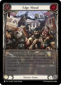 edge ahead blue (Blitz Deck: Heavy Hitters - Olympia)