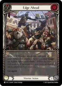 edge ahead red (Blitz Deck: Heavy Hitters - Olympia)