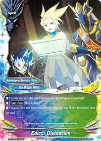 Edict Divination (S-SD02: Triangulum Galaxy)