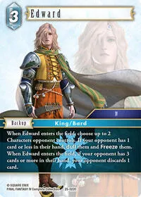 Edward (Tears of the Planet) — Final Fantasy TCG Card Value